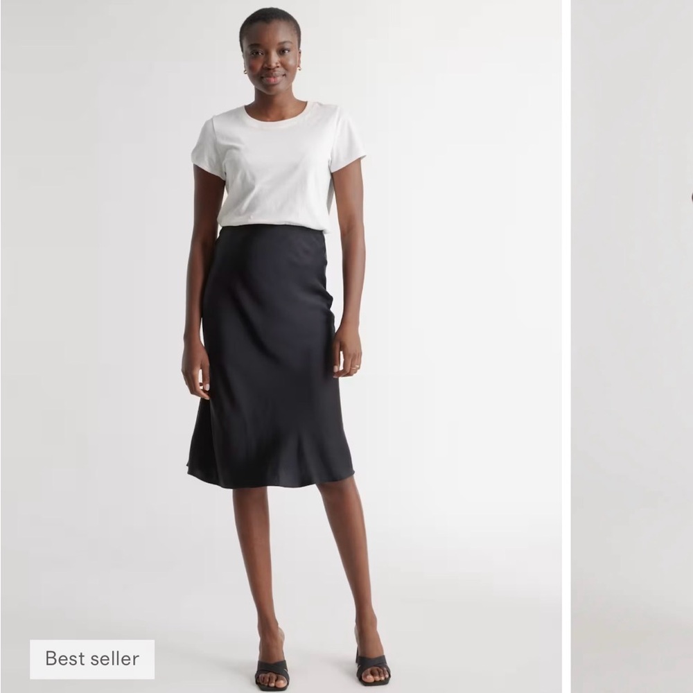 100% washable silk skirt - XS I quince